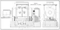 Four tambour de Bruckner, fabriqué par les Chicago Iron Works en 1905, et utilisé dans le Montana pour le grillage de minerais de cuivre.