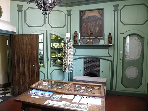 L’une des pièces de la maison no&nbsp;1 aménagée en musée.
