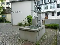 Siège opérationnel, vue de Lydia-Welti-Escher-Hof