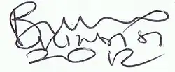 signature de Bruno Brindisi