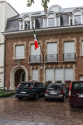 Ambassade à Bruxelles  Belgique