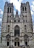 Cocathédrale Saints-Michel-et-Gudule, Bruxelles, Belgique.