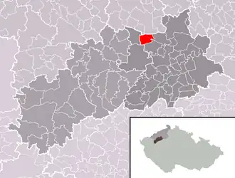 Localisation de Břvany