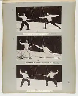 Fleurettistes (photos par Jules Beau)