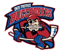 Description de l'image Buccaneers de Des Moines.png.