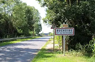 Entrée de Buchoire.