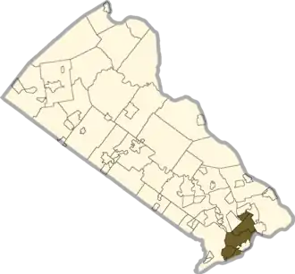 Localisation de Bristol Township