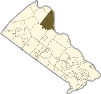 Localisation de Tinicum Township