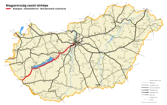 Image illustrative de l’article Ligne de Székesfehérvár à Gyékényes