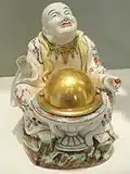 Figurine inspirée du brûleur d'encens de Chantilly, par Samson Edme & Cie, 1850-1900