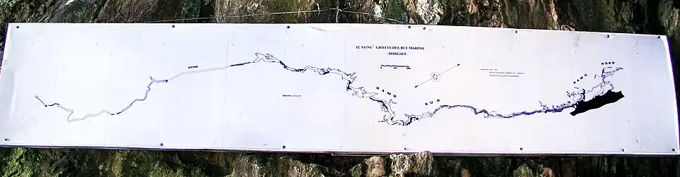 Plan de la branche sud.