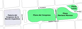 Image illustrative de l’article Plaza del Congreso