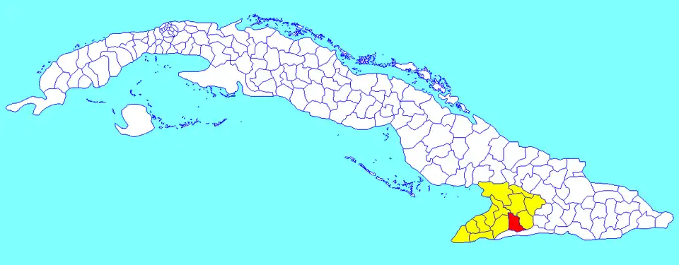 Municipalité de Buey Arriba dans la province de Granma