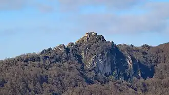 Le château des Templiers face nord