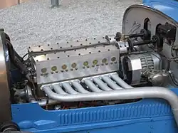 16 cylindres en U de Bugatti Type 47 (1930)