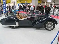 57 carrosserie réplique roadster Corsica.
