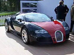 Une Bugatti Veyron Hermes lors du Quail Motorsports Gathering 2008 à Carmel.