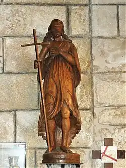Statue représentant saint Jean-Baptiste.