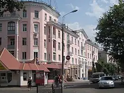 Avenue de la Liberté à Kamianske