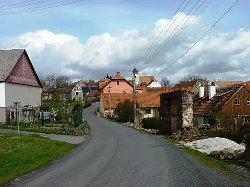 Bukovník : rue principale.
