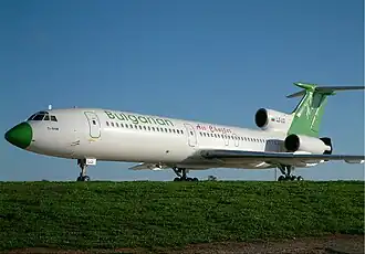 Tupolev Tu-154M de Bulgarian Air Charter (2002)