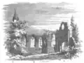 Dessin de la chapelle en 1849
