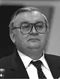 Egon Klepsch, président du Parlement européen, du 14 janvier 1992 au 18 juillet 1994.