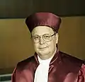 Klaus Winter, juge du Tribunal constitutionnel fédéral.