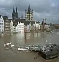 Inondation d'avril 1983.