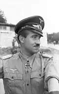 Adolf Galland, pilote de la Luftwaffe.