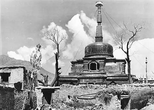 Toile avant restauration.