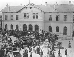 Réception de l'ambassadeur d'Allemagne à Konya pour l'inauguration de la première section de la ligne, le 21 juin 1904.
