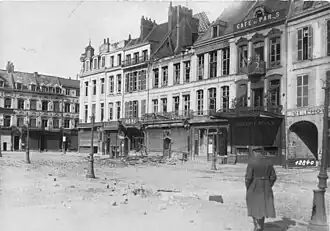 Place d'Armes (photo d'archive allemande).