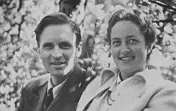 Karl Carstens et son épouse Veronica, en 1959.