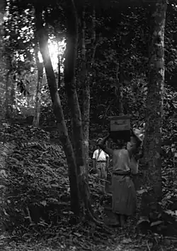 Départ de Nyasoso (1903).