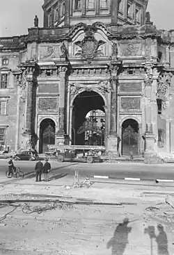 Portail d'Eosander au château de Berlin