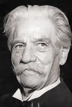 Portrait de Albert Schweitzer