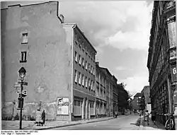 Immeubles de Gormannstraße en 1965.