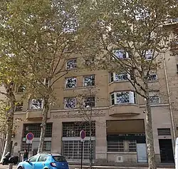 No&nbsp;1 bis : bureau de poste.