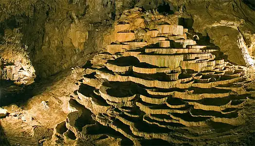 Grottes de Škocjan en Slovénie.