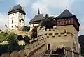 Château fort de Karlštejn.