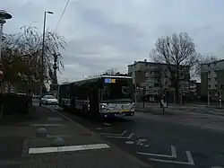 Bus n°307 sur la ligne 3A à l'arrêt Victoire.