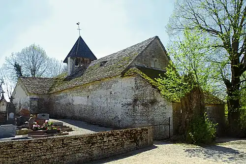 L'angle nord-ouest et le narthex