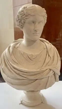 Buste d'Agrippine l'Aînée. 37 - 41 apr. J.-C..