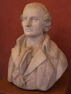 Buste de Jean-Baptiste Greuze.