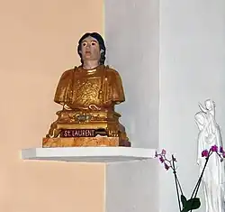 Le buste-reliquaire de saint Laurent