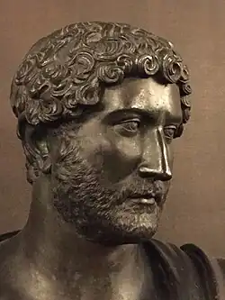 Buste de l’Empereur Romain Hadrien.