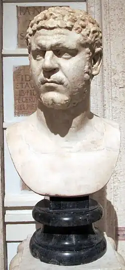 Buste de Caracalla (r. 211-217).