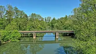 Le pont sur l'Ognon.