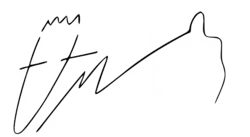 signature de Byeon Woo-seok